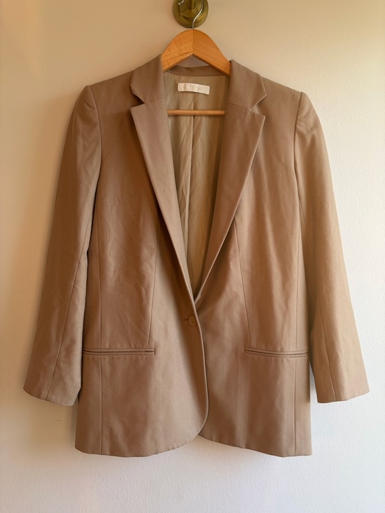 Chloe Jackets & Blazers - Chloé Camel Single-Button Blazer